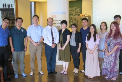 2017年8月3日北京航空航天大學、華東師範大學孟憲承書院來訪政大書院
